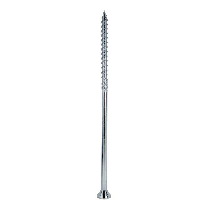 Шурупы конструкционные Finka Timber Screws CS 8,0x200 TX40 (Голубой цинк, потай, 50шт)