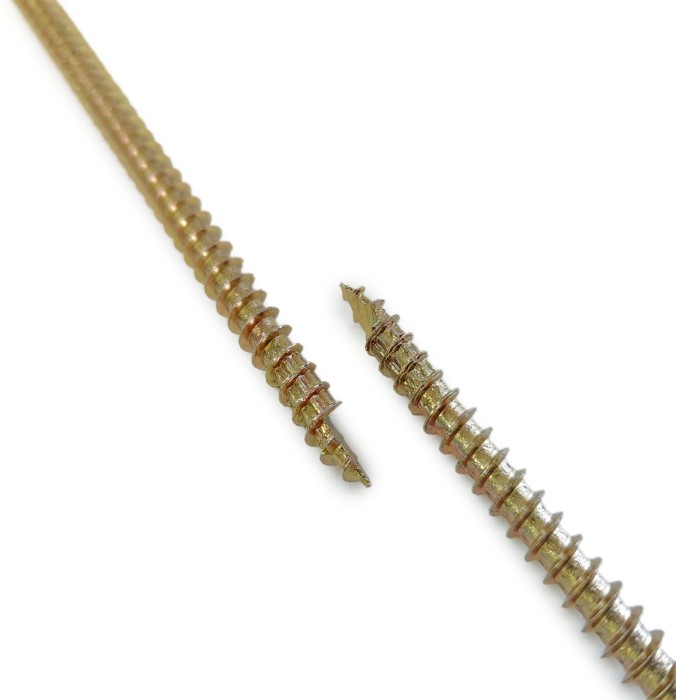 Шурупы Schmid Rapid FT SK Half-tip 8.0x260/250 TX40 (Жёлтый цинк, полная резьба, потай, 50шт)