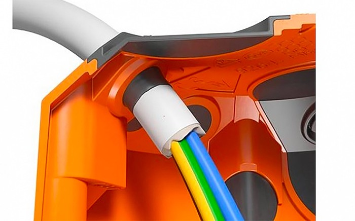 KAISER O-range ECON герметичная установочная коробка для каркасных стен (Ø 68 мм, 48 мм)