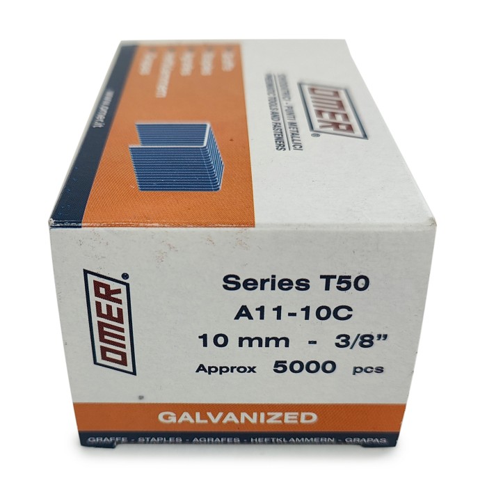 Скобы Omer 11/10NK (Rapid 140/10) 5000шт