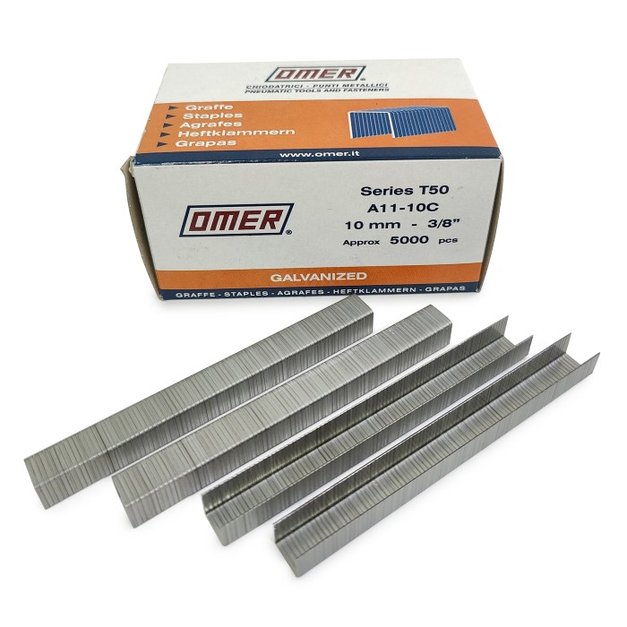 Скобы Omer 11/10NK (Rapid 140/10) 5000шт