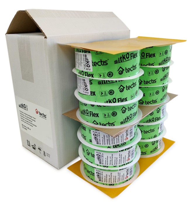 Лента Tectis Sitko Flex 50мм х 25м (коробка 12шт)
