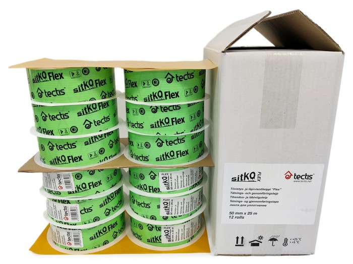 Лента Tectis Sitko Flex 50мм х 25м (коробка 12шт)