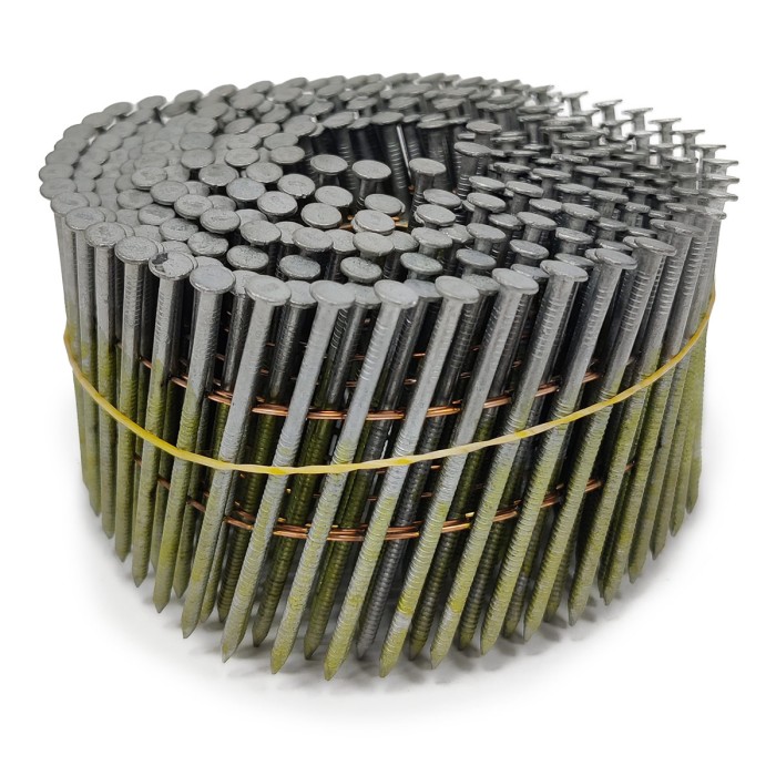 Барабанные гвозди SENCO 2.3х60 Ring HDG (Горячий цинк 2400 шт)