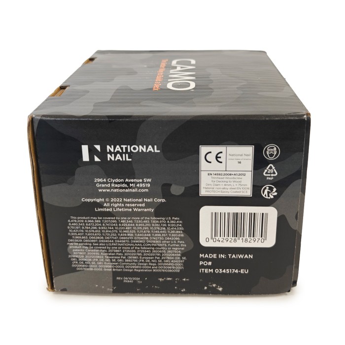 Саморезы CAMO ProTech C4 75 mm 700 шт