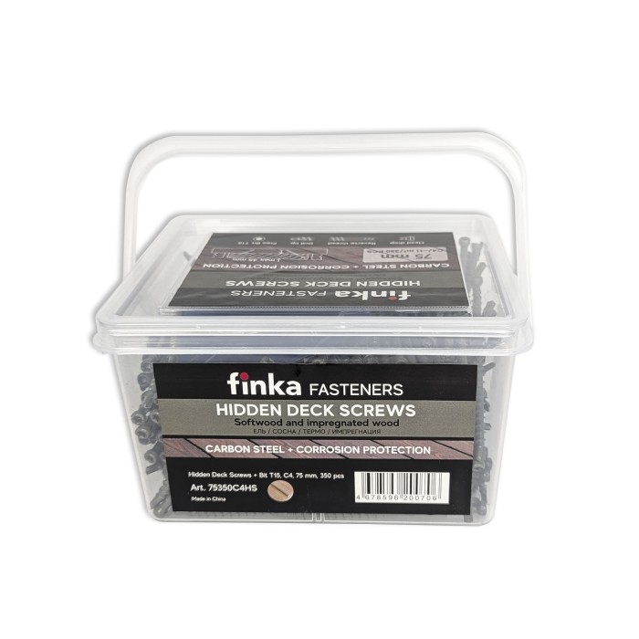 Саморезы Finka Hidden Deck Screws C4 75 mm (350 шт)